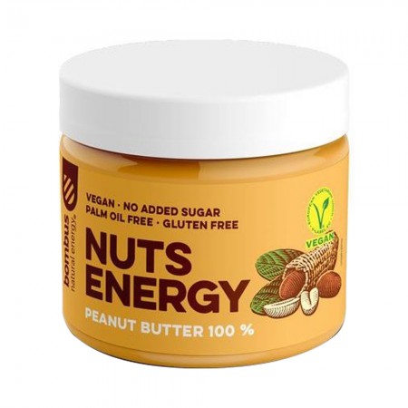 BOMBUS NUTS ENERGY 300 G PEANUT BUTTER