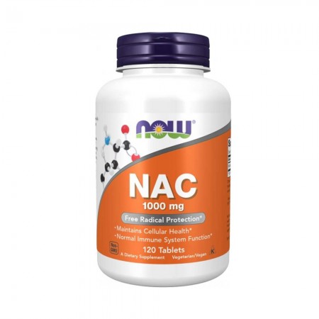 NOW NAC 1000 mg 120 kapslí