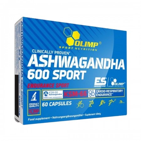 Olimp Ashwagandha 600 Sport, 60 kapsúl