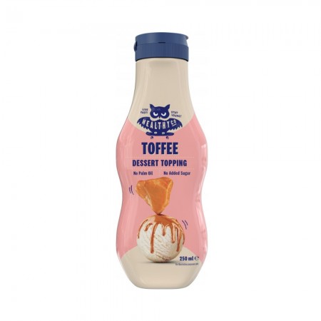 HEALTHYCO DESSERT TOPPING 250 ML TOFFEE